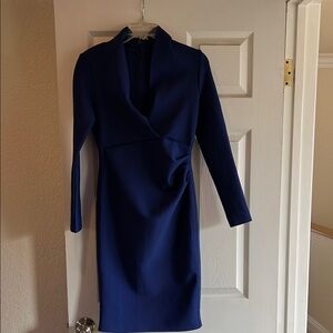 Elegant Blue Women's Dress